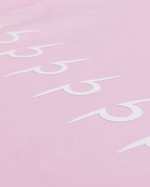 Футболка свободного кроя, розовый, размер M