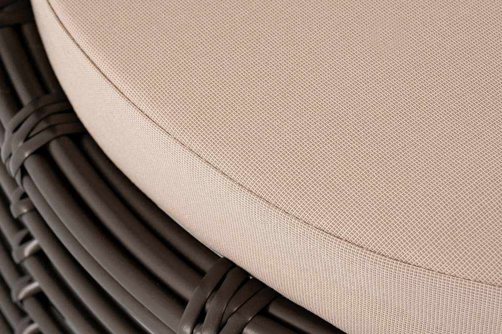 "Парма" кофейный комплект из искусственного ротанга, цвет бронзовый