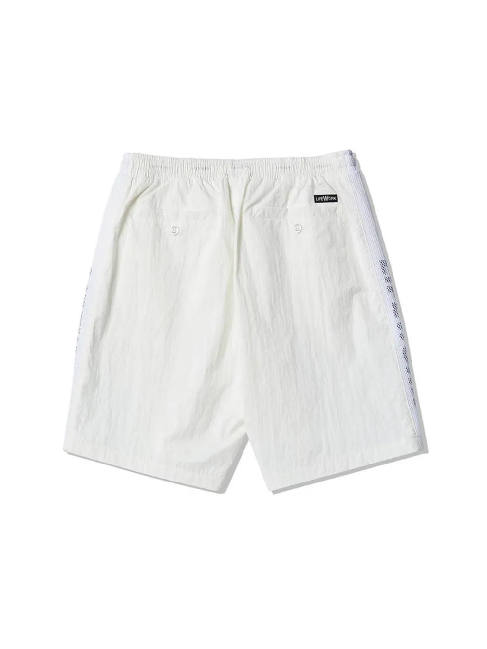 Шорты нейлоновые с сетчатыми полосками