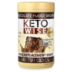 Keto Wise, Gold, коктейль-заменитель еды, брауни с шоколадной помадкой, 456 г (16,1 унции)