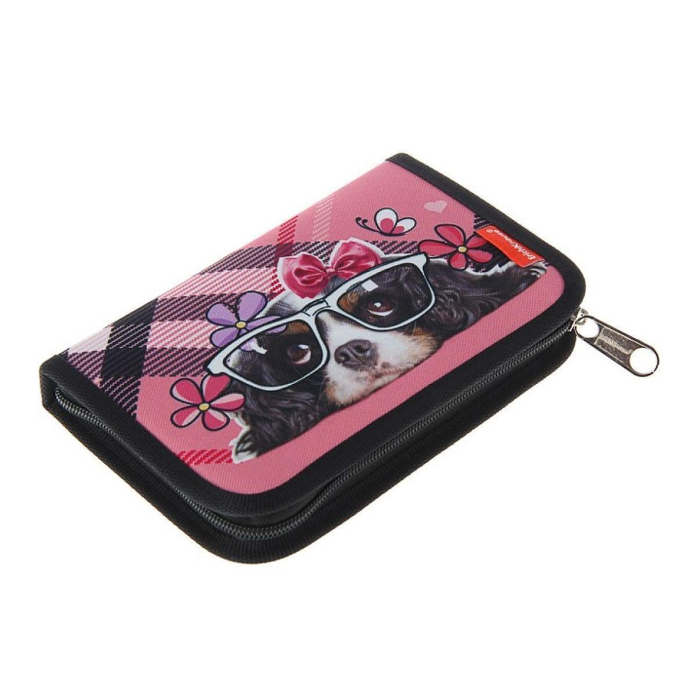 Пенал-книжка с нап."Clever Dog" 11*20,5*2,5см (ErichKrause)