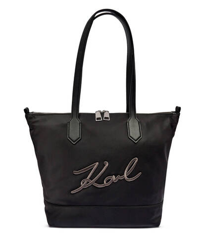 Сумка-шопер k/signature Karl Lagerfeld - черный(245W3031)