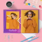 PSD-Шаблон фотокниги "Violet"