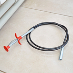 Трос для прочистки канализационных труб 1,6м с зажимом