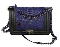 Клатч из кожи питона CL-8