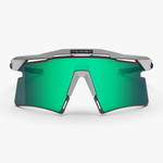 Спортивные очки c диоптриями Scicon Aeroshade 2.0 Titanium Sunglasses White Matt Multi Mirror Blue/Green + Pink