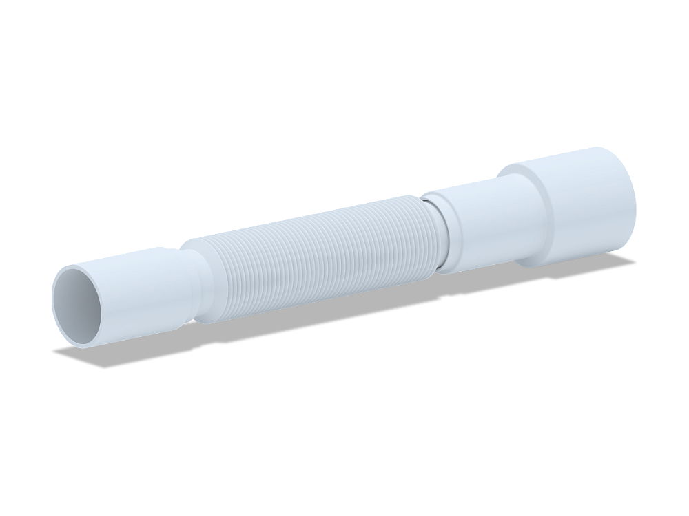 Труба гибкая "АНИ" K406 40х40-50/351-761 мм