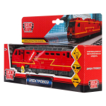 Модель ин. мет. "Локомотив" 19см, свет/звук, откр. дв., в коробка SB-16-91WB.19 (Технопарк)