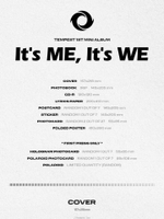 Альбом TEMPEST - It's Me, It's We 1st Mini Album RANDOM Version