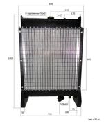 Радиатор охлаждения Ricardo R6105AZLDS1; TDK 110 6LT /Radiator Assembly