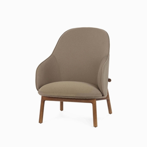 Кресло Norte коричневое