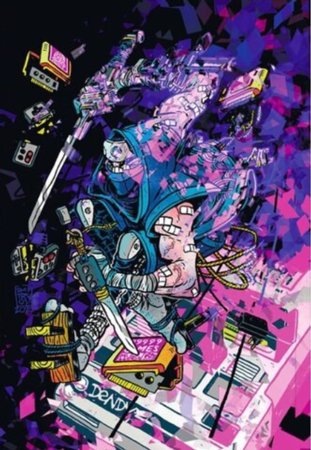 Обложка на паспорт Ниндзя-глюк