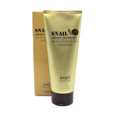 Anjo Professional Gel Peeling Skin Soft Snail Пилинг-гель для лица профессиональный с муцином улитки, 180 мл до 01.01.2027