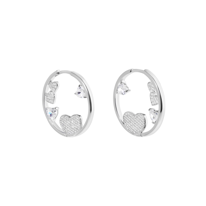 Серьги Формы Любви – Серебро