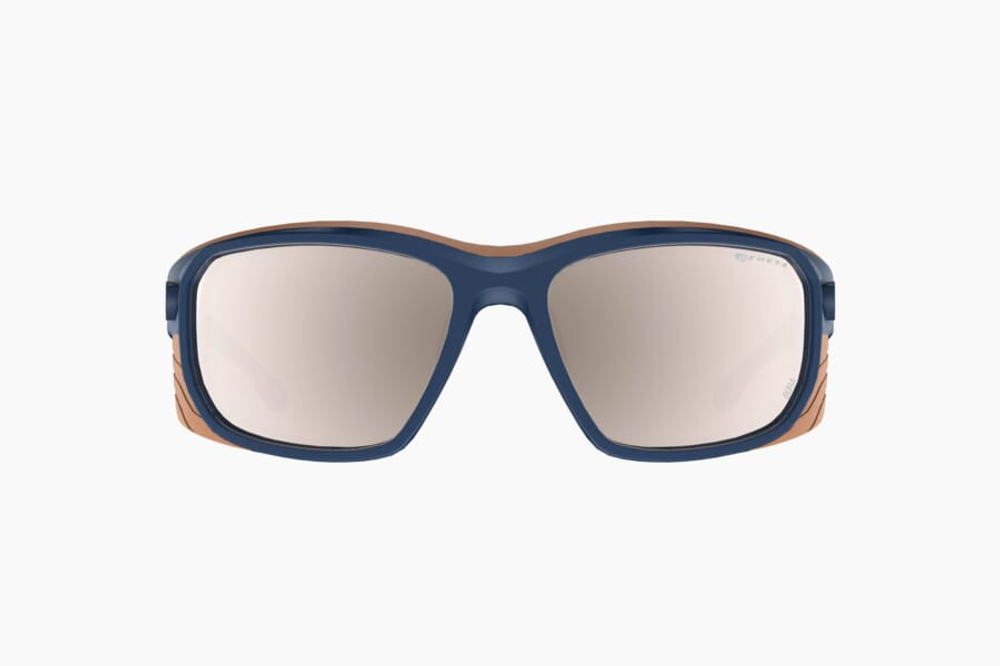 Спортивные очки Demetz Piment 2.0 / Blue Matt / Brown Matt Brown With Silver Mirror Cat.4