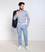 рубашка c-hal BOSS BLACK - голубой(50474199)