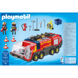 Playmobil - Пожарная машина для аэропорта City Action 71371X / артикул   71371X  / GTIN 4008789713711