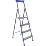 Стремянка Nika СМ4, стальная, 4 ступени, 1,51 м, 48519