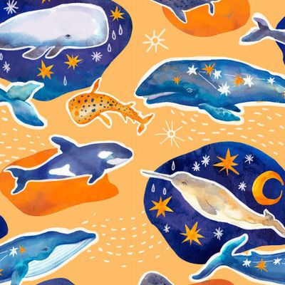 Dream Whale Мечтающий кит