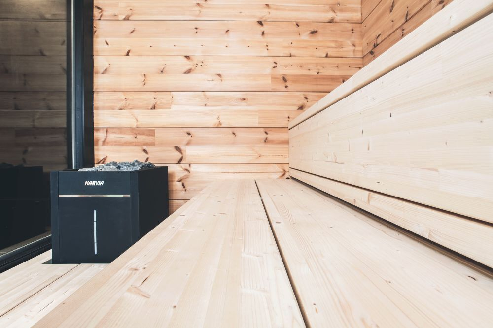 HARVIA Электрическая печь Virta HL700400SA HL70SA black, с парогенератором (автомат), 6.8 кВт (без пульта управления в комплекте)