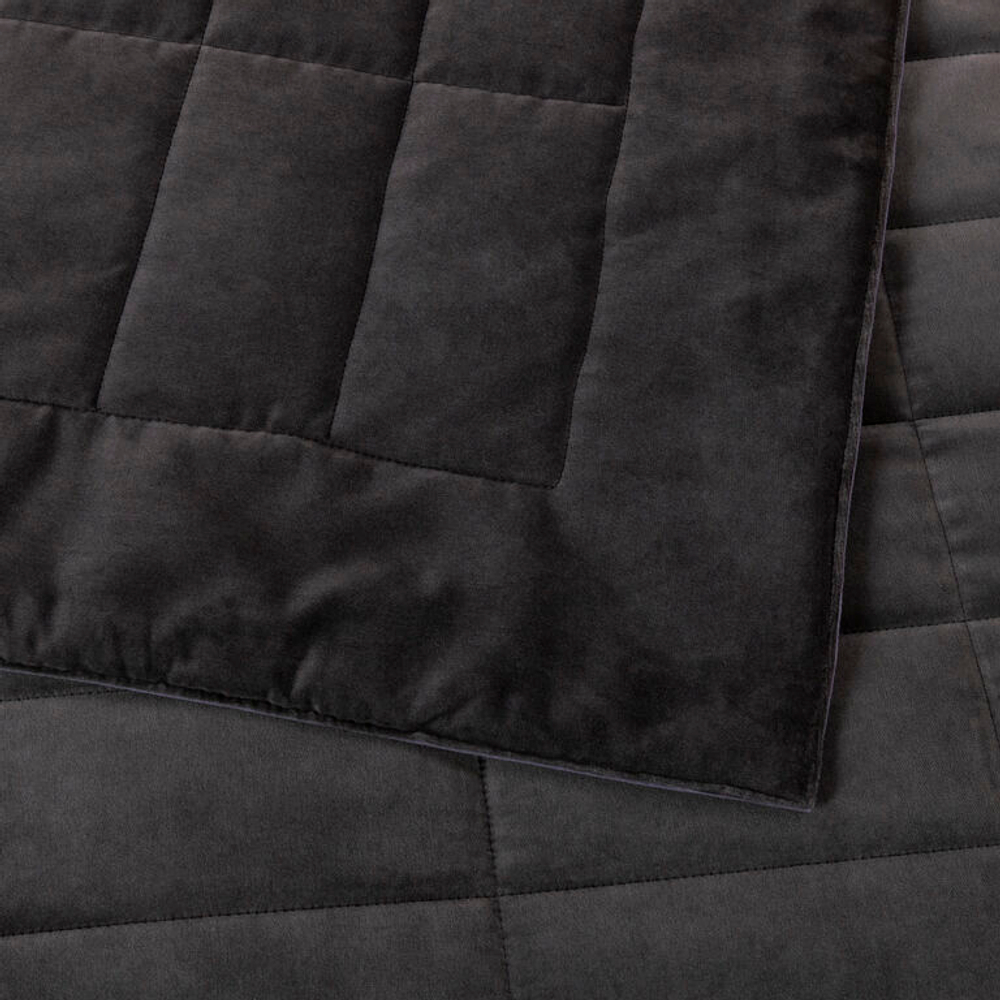 Покрывало Frette Luxury Cashmere Velvet Manogany Grey (270 x 260 см)