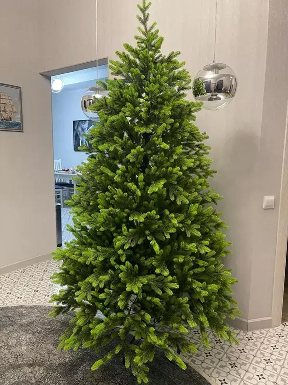 Ель искусственная «Мисхор» (Литая хвоя) 150 см / 1.5 м