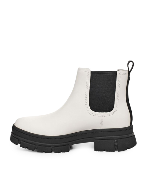 ASHTON CHELSEA LEATHER-white