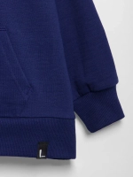 Костюм для девочки, толстовка и леггинсы, синий