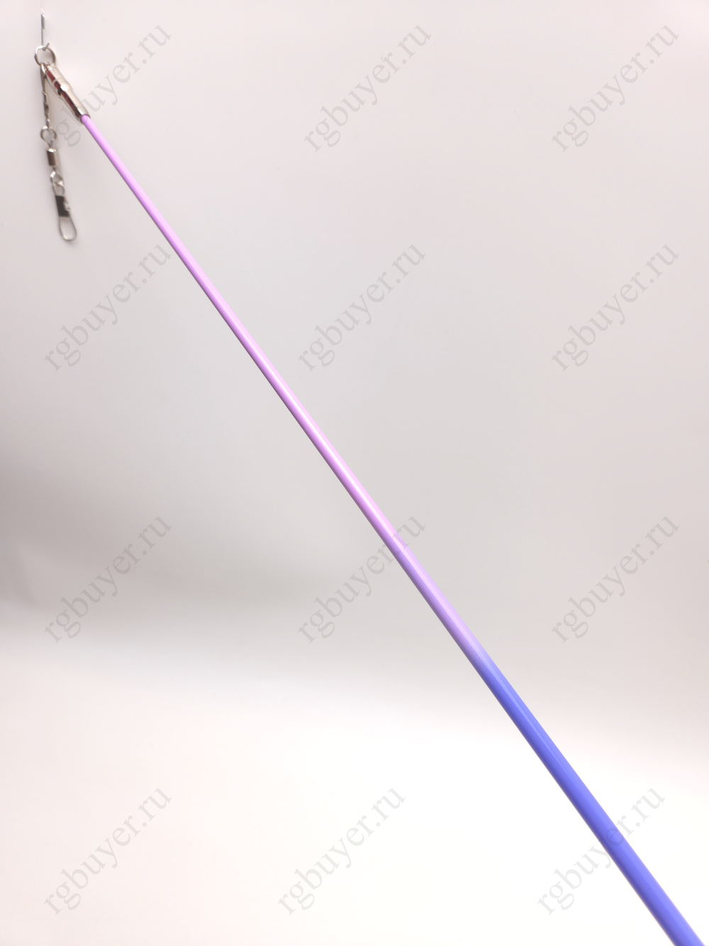 Палочка Sasaki 60 см с трехцветная Черный/Синий/Фиолетовый с белой ручкой BxWST