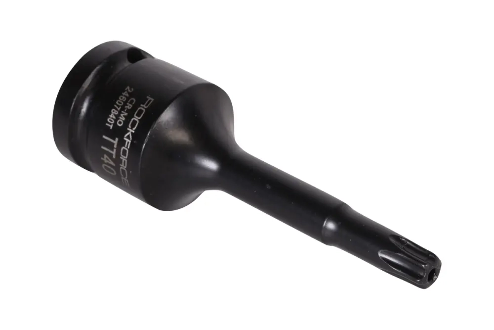 Головка-бита TORX ударная 1/2", TH40 с отверстием ROCKFORCE RF-24607840T