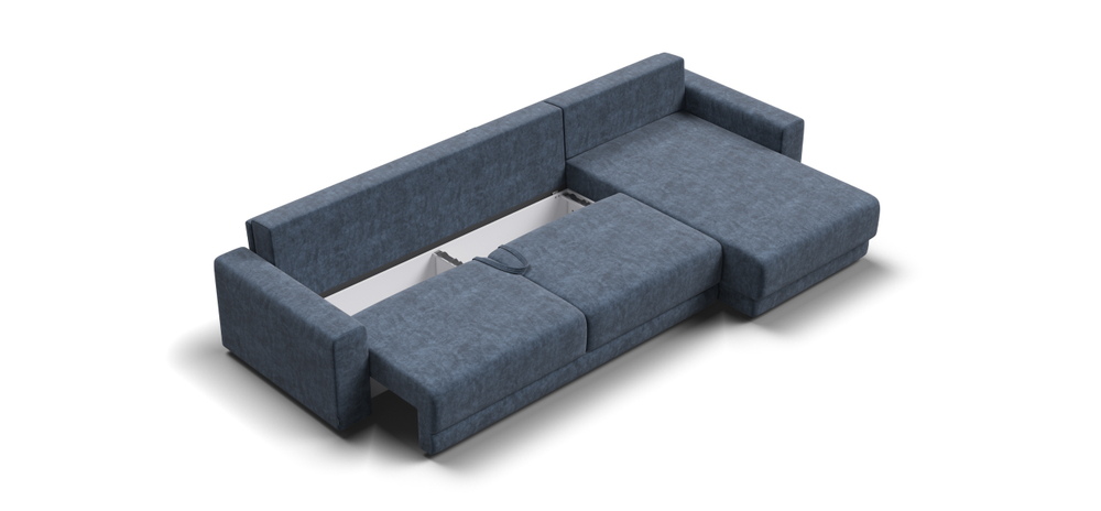 Угловой диван Босс Прайм Макс Велюр Роял топаз