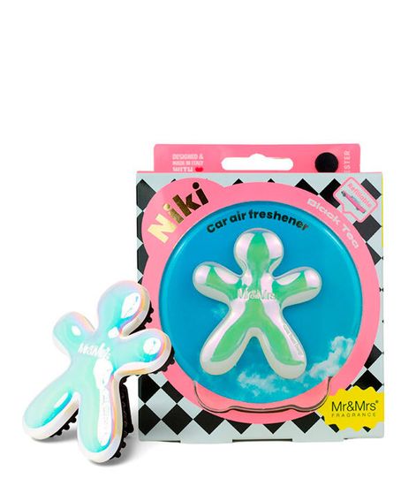 Черный чай, ароматизатор для автомобиля NIKI белый радужный, Mr&Mrs Fragrance