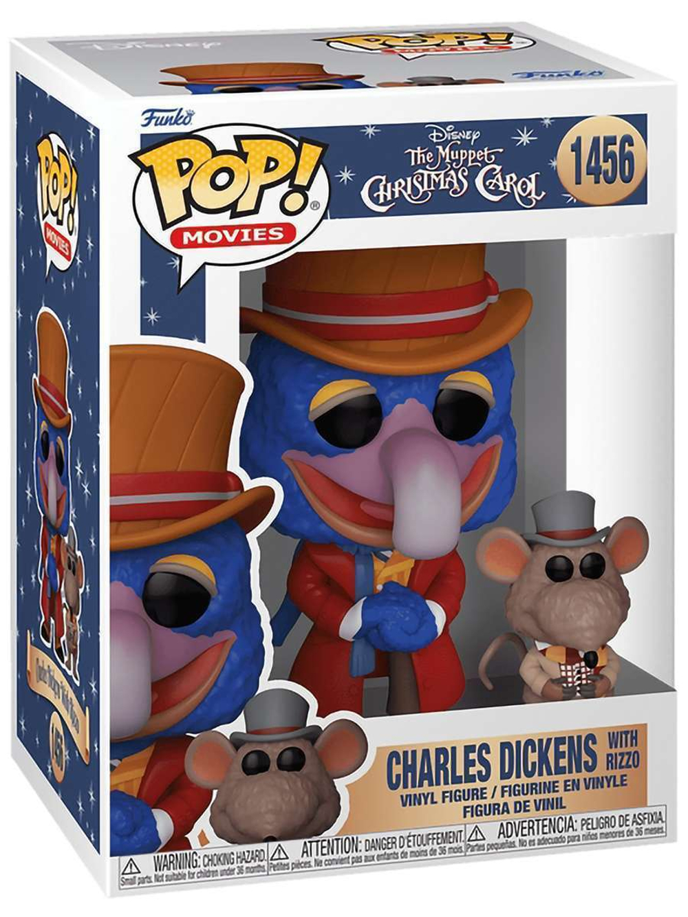 Фигурка Funko POP! Movies Disney Muppets Christmas Carol Charles Dickens w/Rizzo (1456) 72413