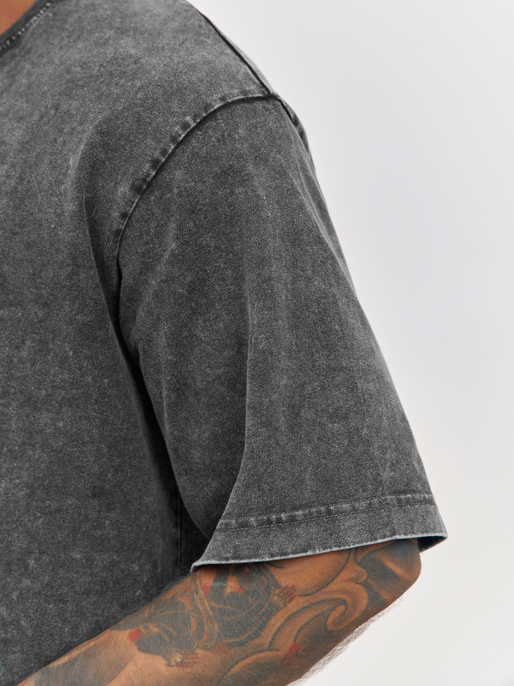 Футболка garment dyed (хаки)