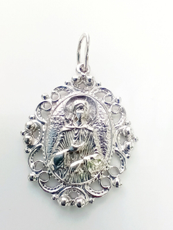 Подвеска Эстерелла, славянский оберег, серебро 925*, родирование/Ф