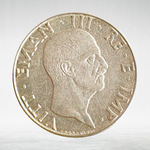 Italy 50 Centesimi 1940 R "Victor Emmanuel III - Eagle and Fasces", XF