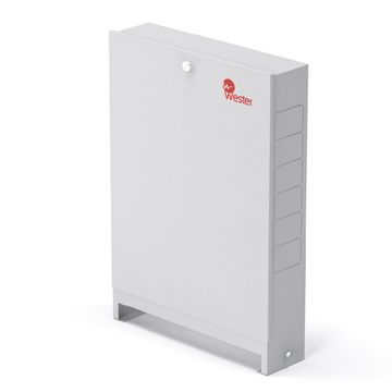 Шкаф коллекторный Wester ШРН-6 наружный (1147х118х652-715)