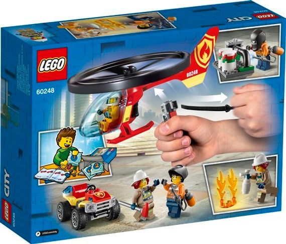 Lego konstruktor City Fire Helicopter Response