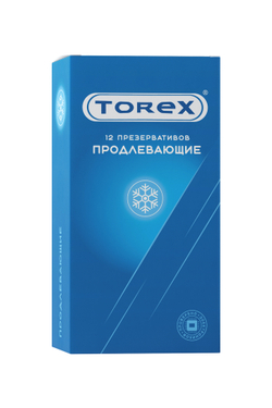 Презервативы продлевающие TOREX латекс, №12, 18 см