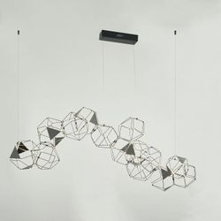 Подвесная люстра Eurosvet Uma 90368/14 черный жемчуг