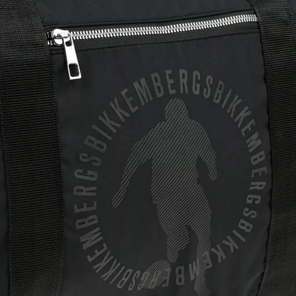 Сумка BIKKEMBERGS Черный/Термопринт: черный логотип Мальчик