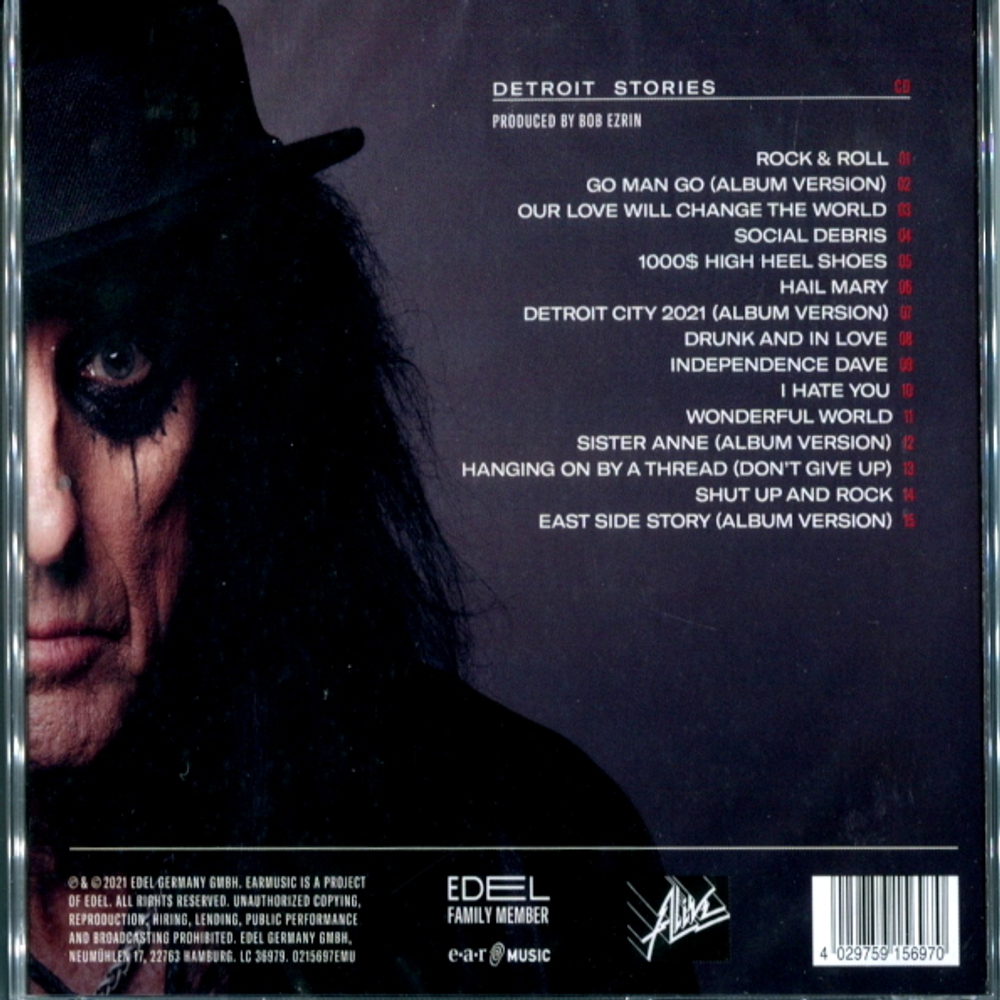 Alice Cooper / Detroit Stories (CD)