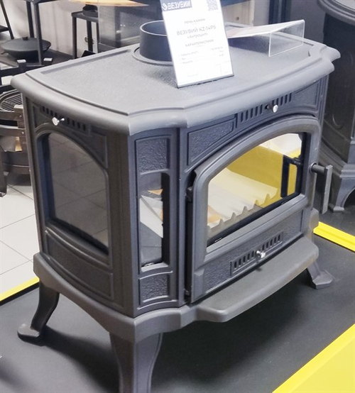 Печь-камин Везувий KZ-14РS "Антрацит"