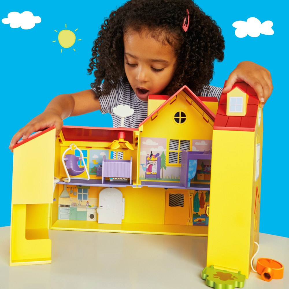Hasbro Świnka Peppa - Большой семейный дом Пеппы + 3 фигурки G0508