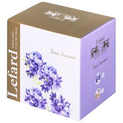 КРУЖКА LEFARD "ВРЕМЕНА ГОДА" 420 МЛ ФИОЛЕТОВАЯ (КОР=48ШТ.)
