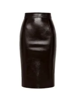 Юбка миди Castanea, Коричневая