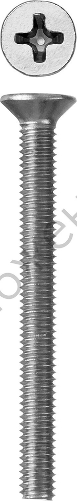 ЗУБР DIN 965 кл. пр. 4.8, M3 x 30 мм, винт с потайной головкой, цинк, 5 кг (303110-03-030)