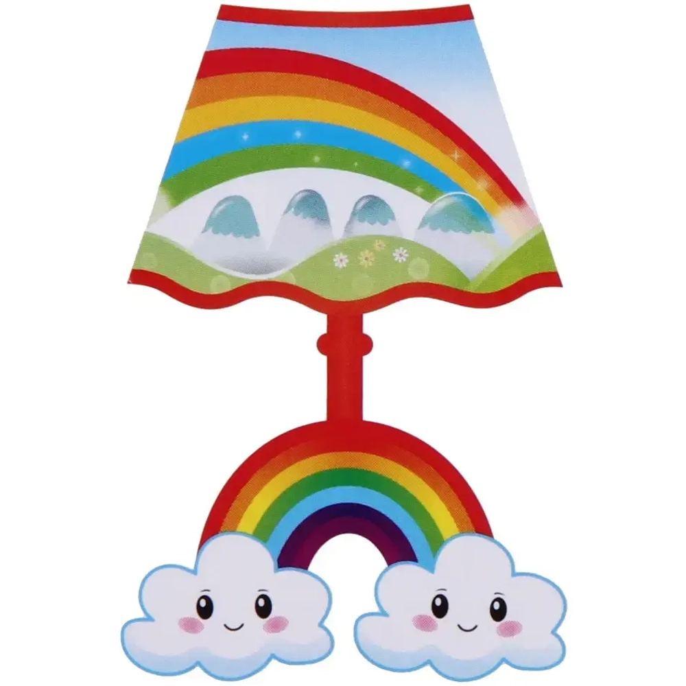 Наклейка-светильник «Little-Радуга» 30*18,5см CDL05