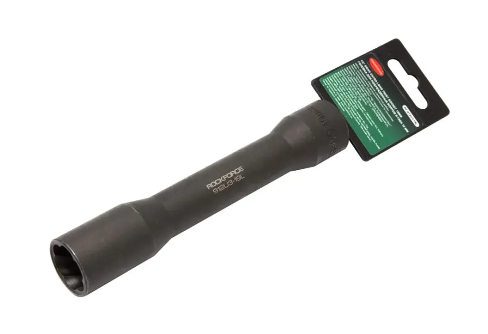 Головка для поврежденных болтов и гаек удлиненная 1/2'', 17мм RockForce RF-912U3-17L