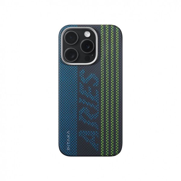 Чехол Pitaka Tactile Woven (Lumintex Edition) для iPhone 16 Pro, Кредитная карта | Credit card